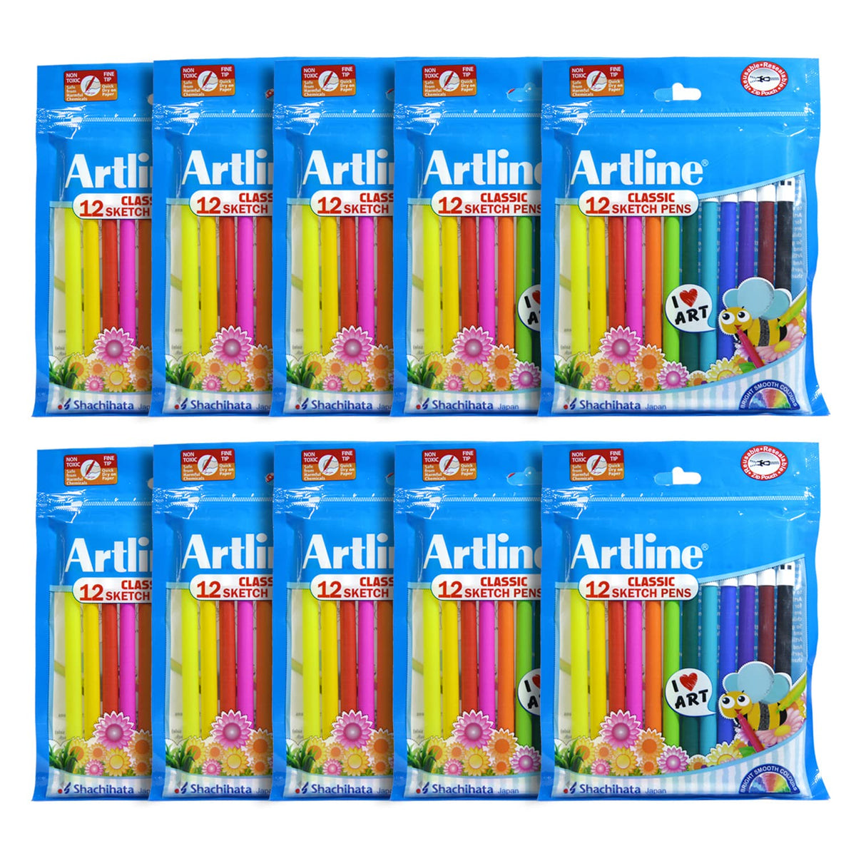 Artline Sketch Pen Set