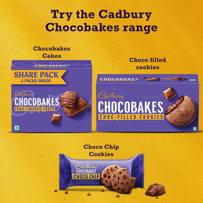 Cadbury Chocobakes ChocLayered Cakes, 126G