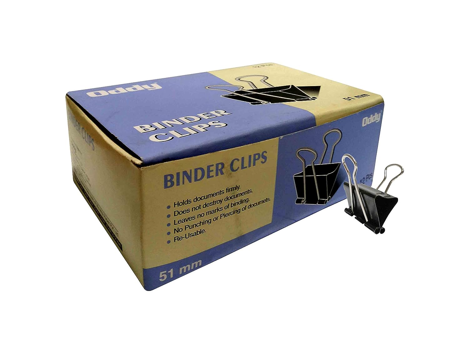 Oddy Binder Clip 51mm (Set of 2 Dozen)