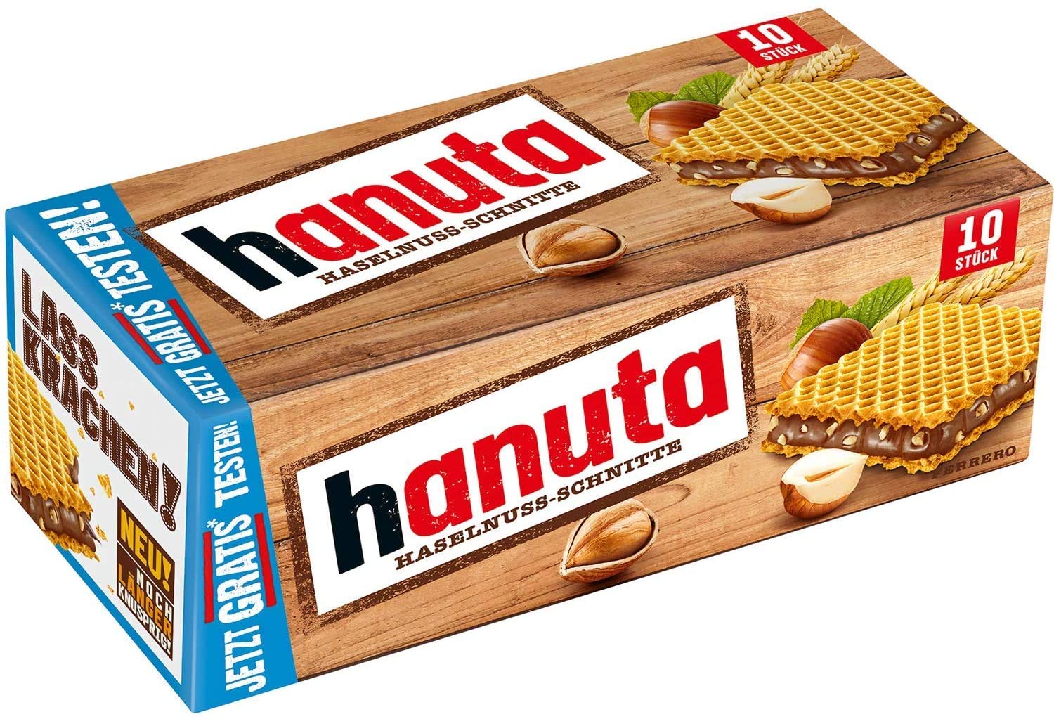 Ferrero Hanuta Hazelnut Chocolate, 220g