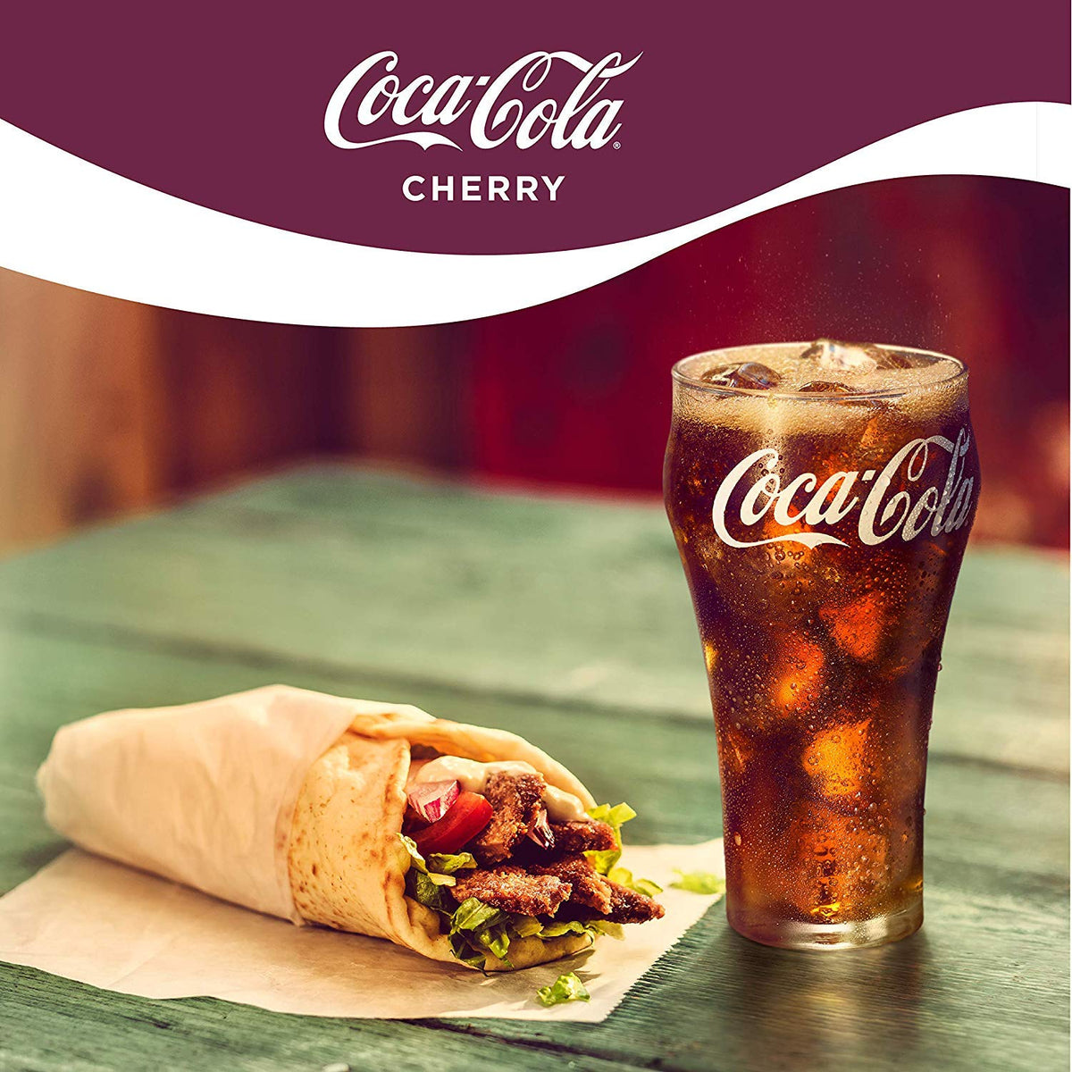 Coca-Cola Cherry Coke, 355 Millilitre, Vegetarian