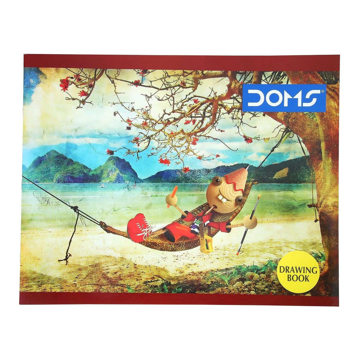 Doms Brown Drawing Book - Plain