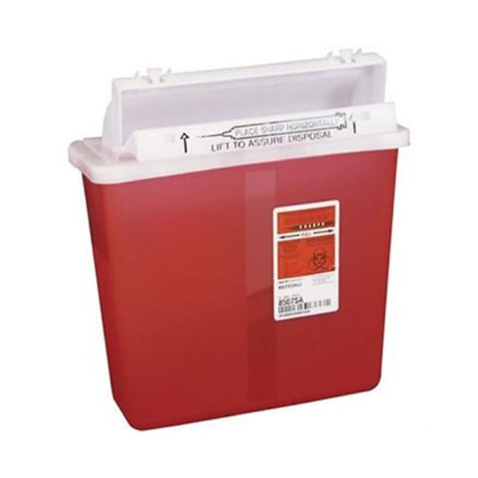 Sharps Container 5 Quart, Red 8507SA