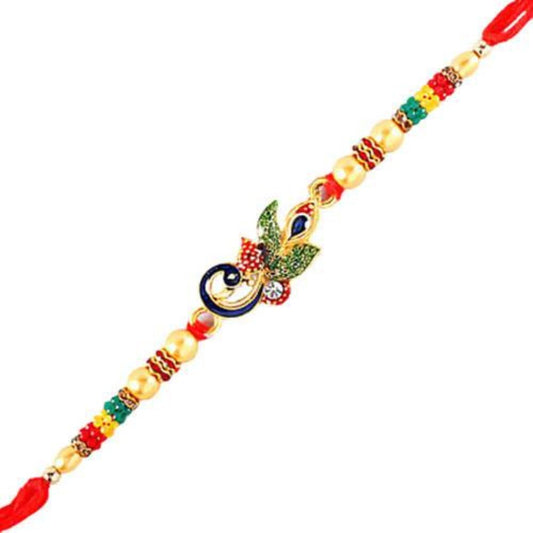 Alluring Peacock Rakhi