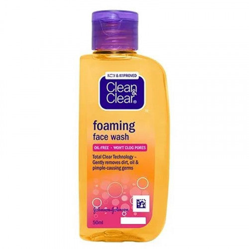 Clean And Clear Face Wash Foamig ,  50Ml