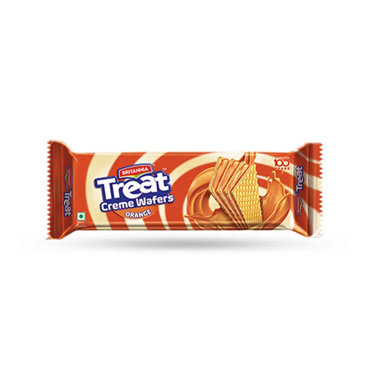 Britannia Treat Creme Wafers Orange, 33g