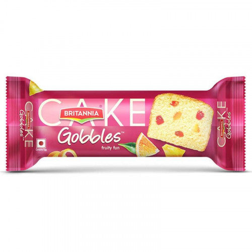 Britannia Gobbles Fruity Fun Cake,  90 g