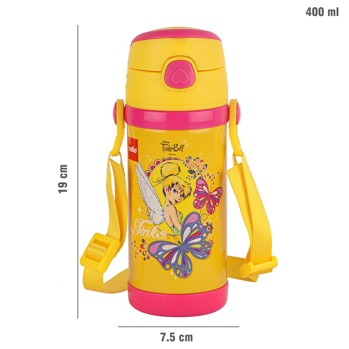 Champ 400 Hot & Cold Stainless Steel Kids Water Bottle, 400ml
