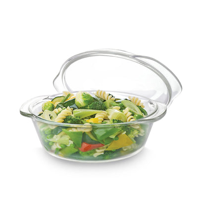 Angelica Round Casserole With Lid, 2000ml