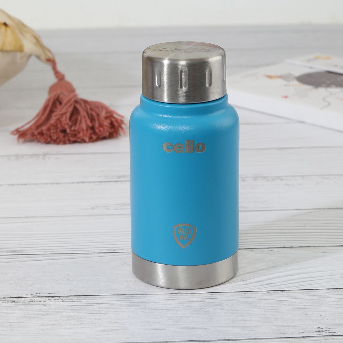 Duro Top Flask, Vacusteel Water Bottle, 180ml