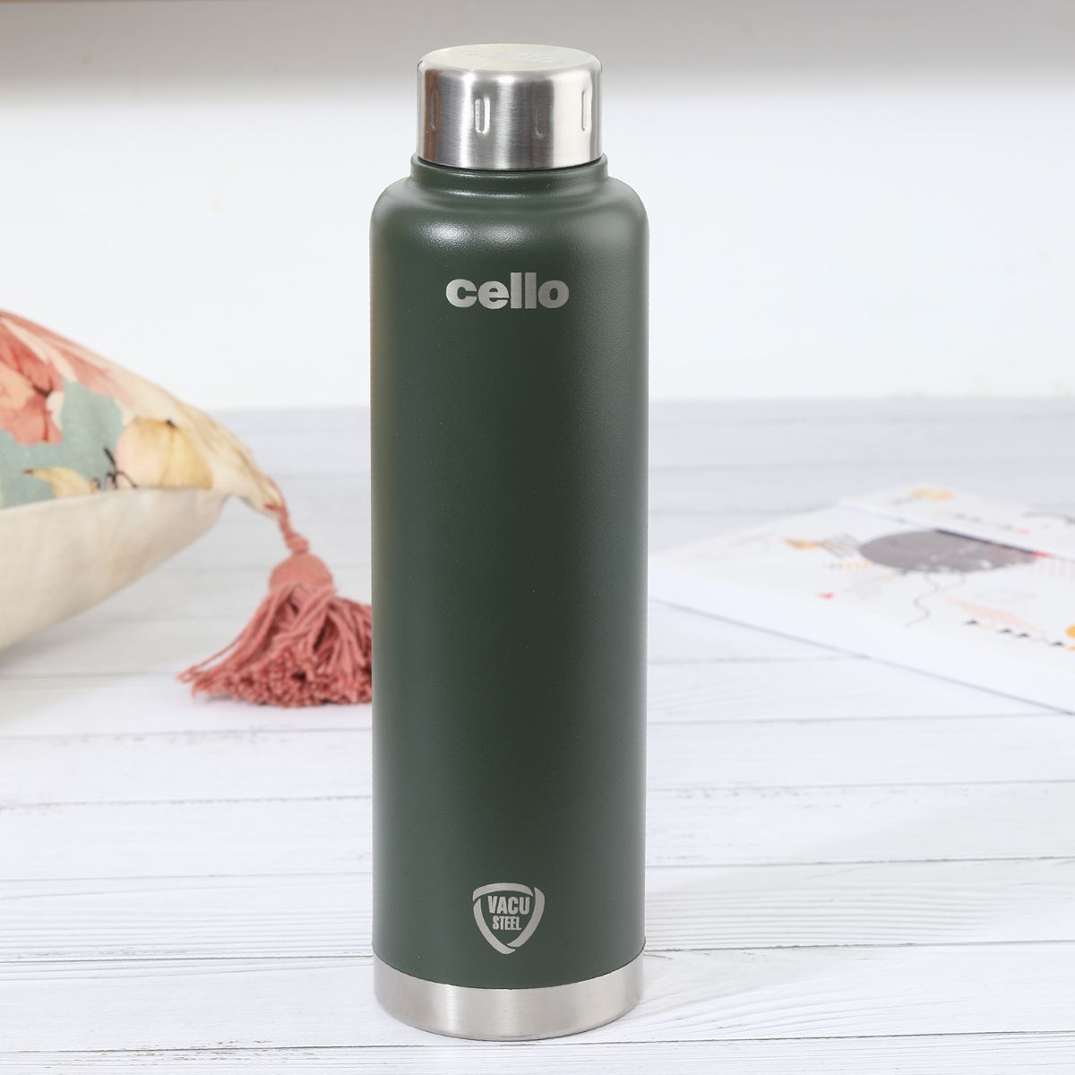 Duro Top Flask, Vacusteel Water Bottle, 750ml