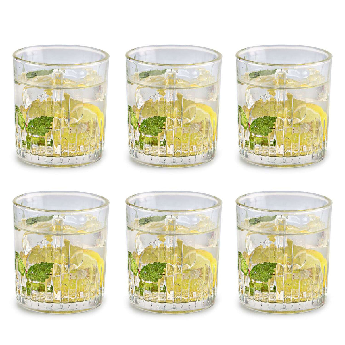Classix Glass Tumblers, Set of 6