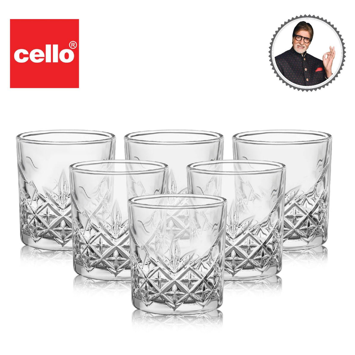 Classix Glass Tumblers, Set of 6