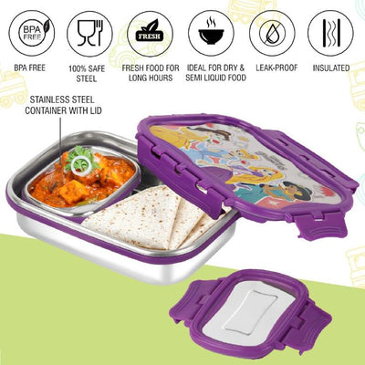 Click It Toons Stainless Steel Lunch Box, Big