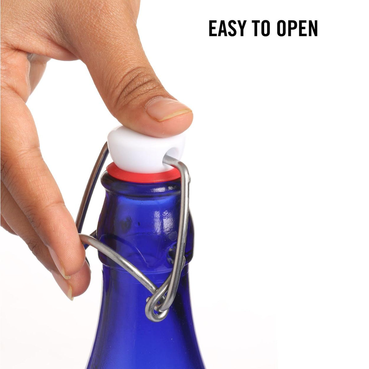 Aquaria Glass Water Bottle, 1000ml