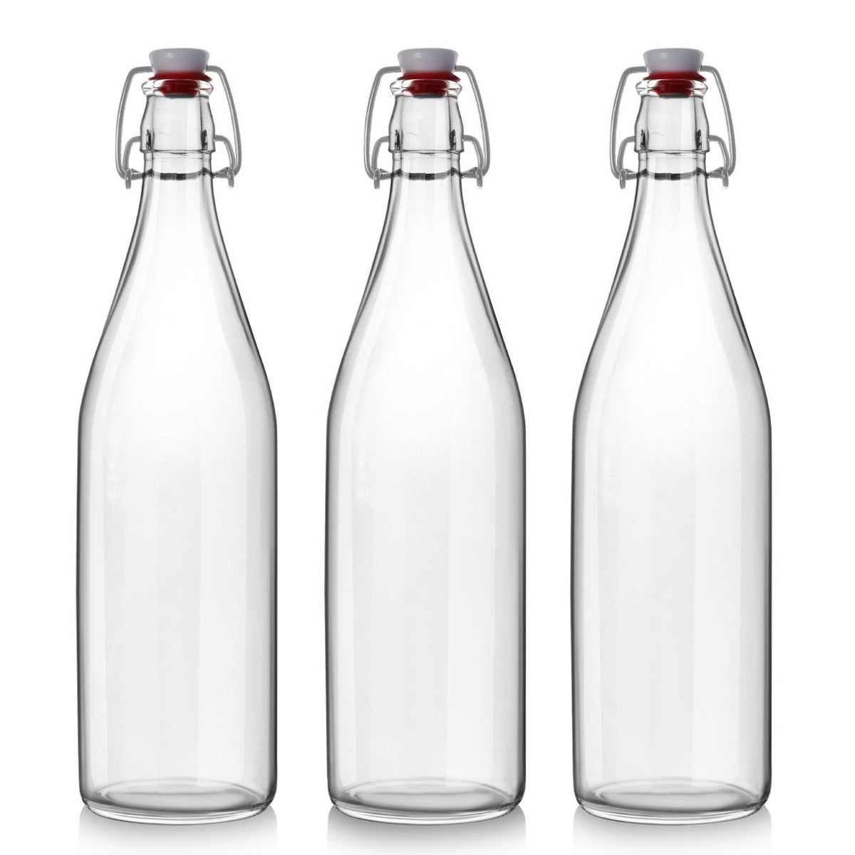 Aquaria Glass Water Bottle, 1000ml