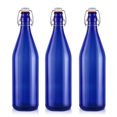 Aquaria Glass Water Bottle, 1000ml