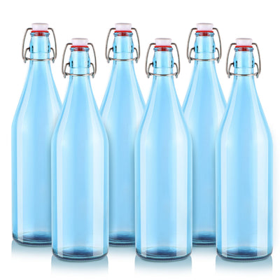 Aquaria Glass Water Bottle, 1000ml