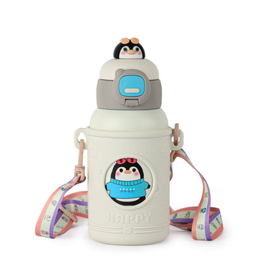 Babybop Hot & Cold Stainless Steel Kids Water Bottle, 500ml