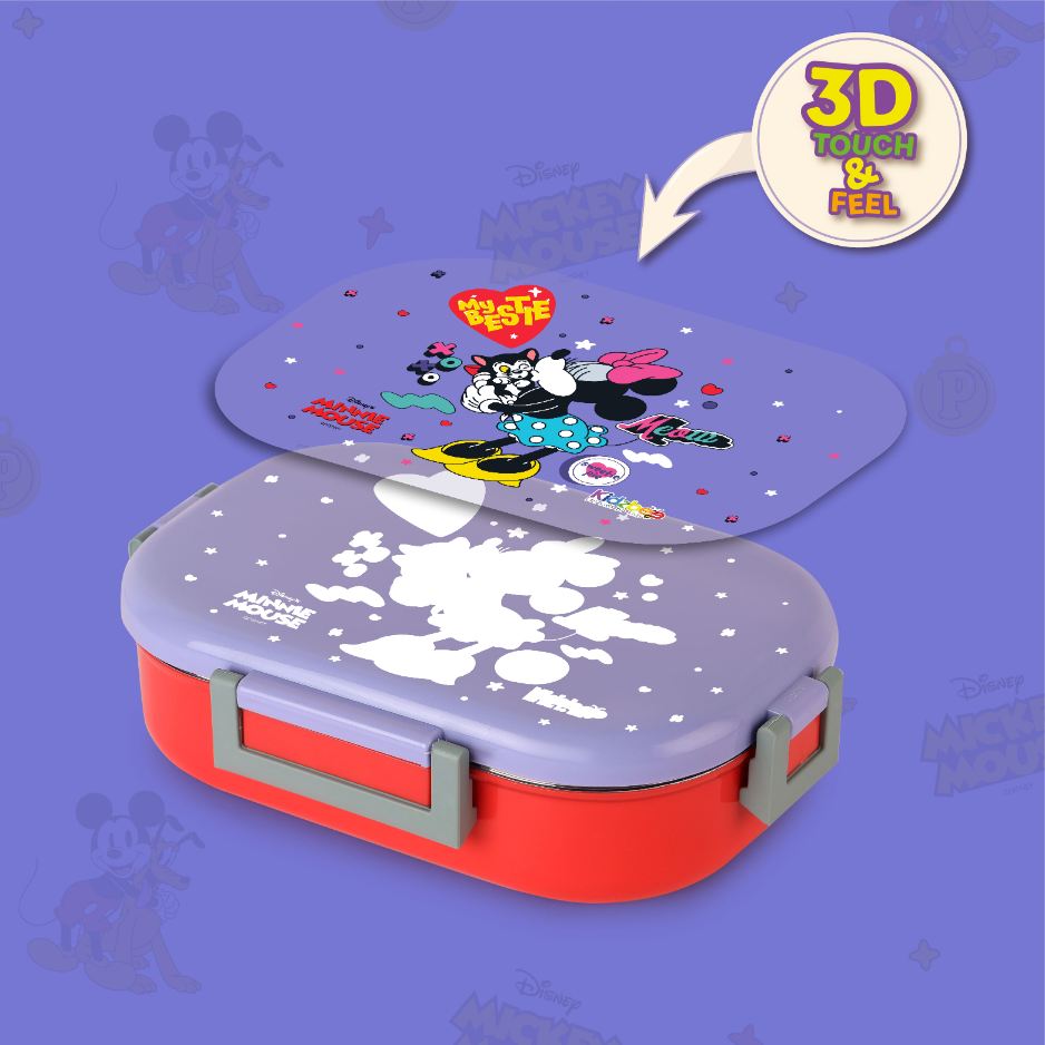 Apollo  3D Design Insulated Kids Lunch Box, 700ml