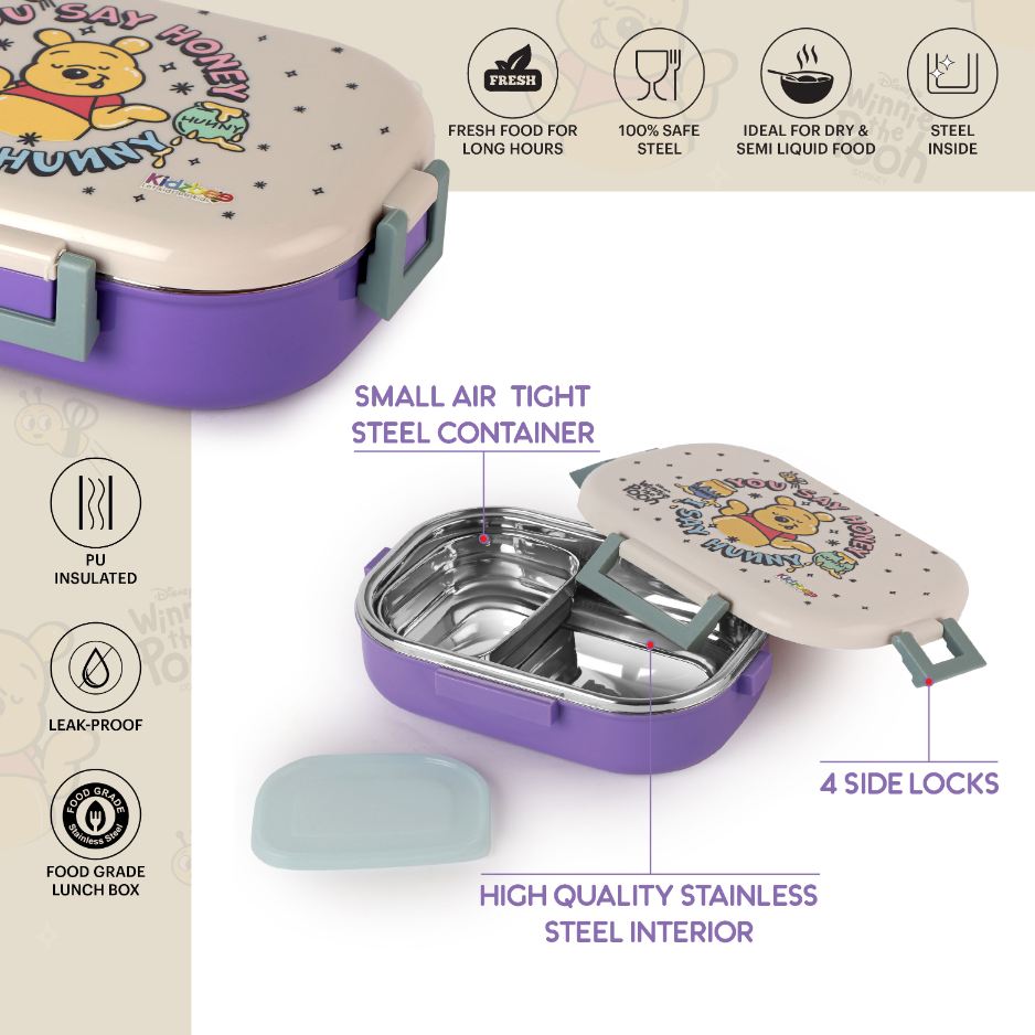 Apollo  3D Design Insulated Kids Lunch Box, 700ml