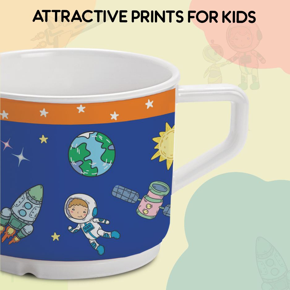 Cosmic Explorer  Kids Melamine Meal, Set of 5