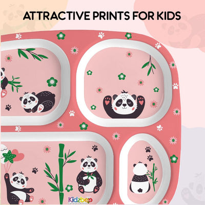 Bamboo Buddies Kids Melamine Meal, Set of 3