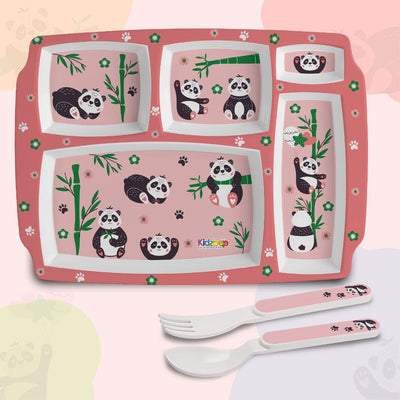 Bamboo Buddies Kids Melamine Meal, Set of 3