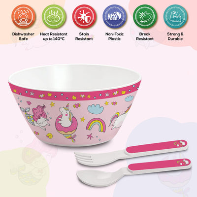 Cone Kids Melamine Bowl, Set of 3