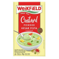 10x Weikfield Custard Powder Kesar Pista Flavour, Pack of 10, 75G each