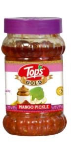 Tops Gold Mango Pickle, 375g Lug Jar