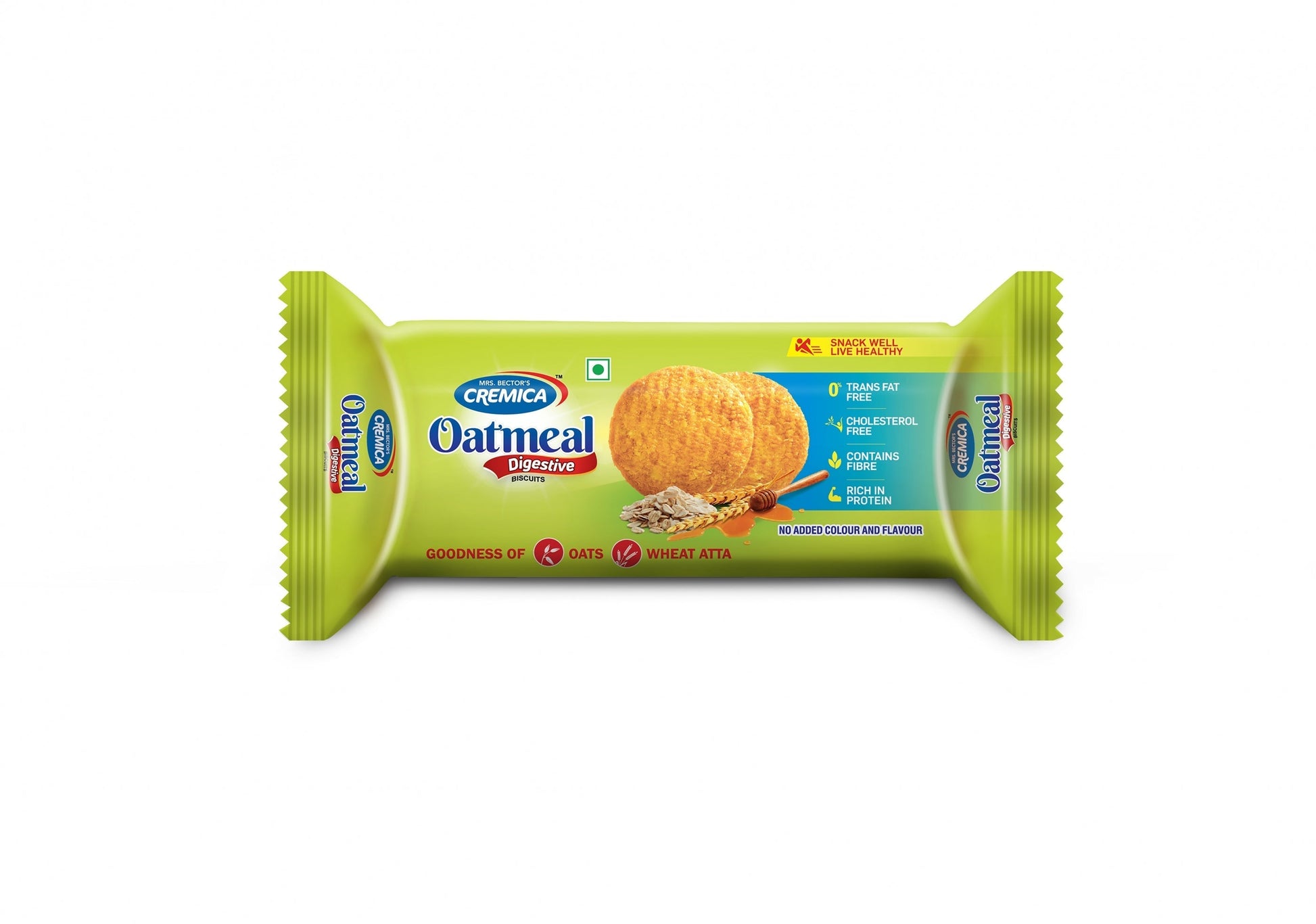 10x Cremica Oatmeal, 60 G each, Pack Of 10