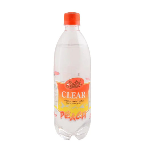 Catch Clear Diet Peach Flavoured Natural Spring Water - 750 ml