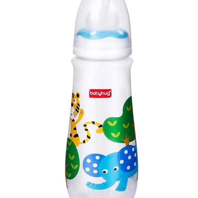 Babyhug Drop Anti Colic Sterilizable Feeding Bottle Blue
