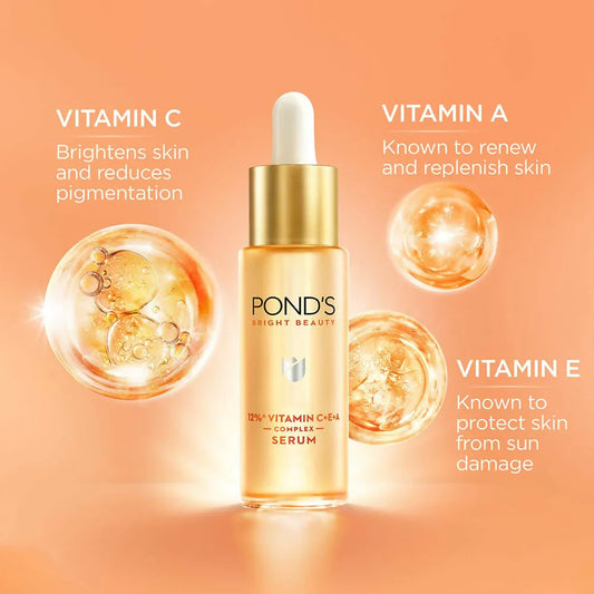 Pond's Bright Beauty 12% Vit C+E+A Serum - 14 ml