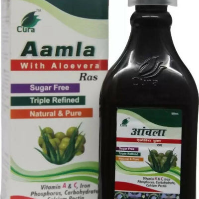 Cura Aamla With Aloevera Ras