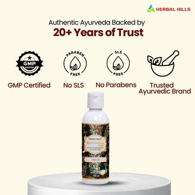 Herbal Hills Keshohills Plus Forte Ayurvedic Hair Oil