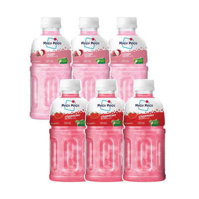Strawberry And Lychee Juice Combo