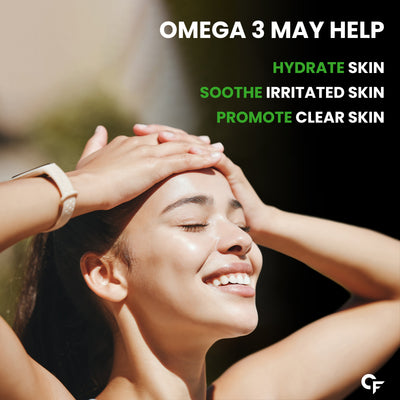 Carbamide Forte Veg Omega3 1000mg | Veg DHA | Vegetarian Omega 3 | Algal DHA | Plant Based | No Fish oil Used Tablets for Men & Women- 60 Veg Tablets