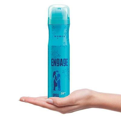 Engage Spell Deodorant For Women, Citrus & Fruity Skin Friendly (150 ml)