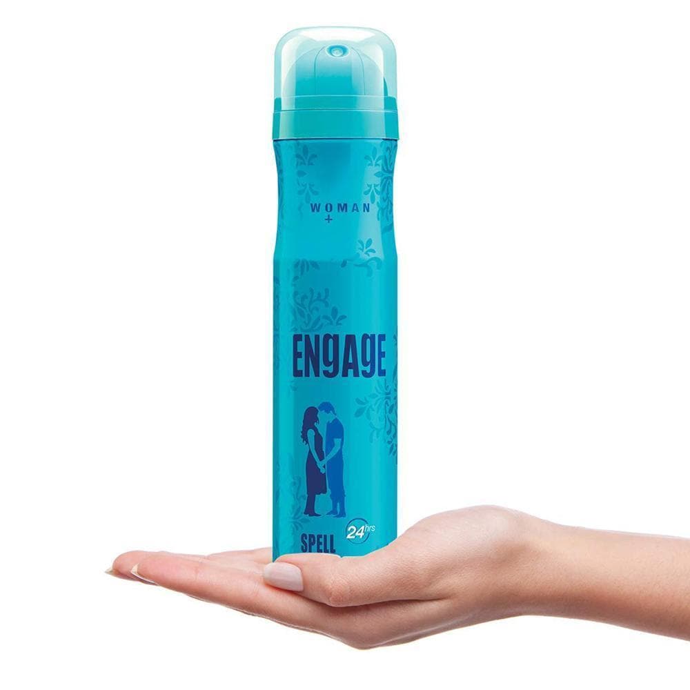 Engage Spell Deodorant For Women, Citrus & Fruity Skin Friendly (150 ml)