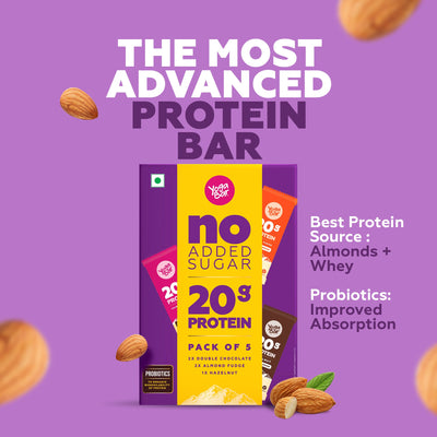 Variety Pack 20g Protein Bar Box (Pack of 5)