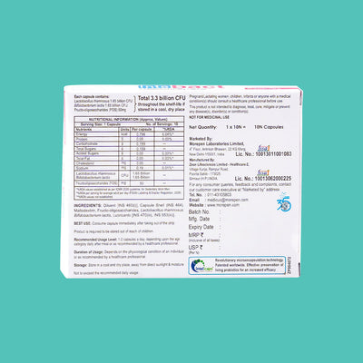 Dr Morpen Intebact Probiotic Capsules