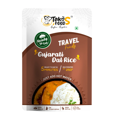 Takos Food Gujarati Dal Rice | Ready To Eat 250 gms