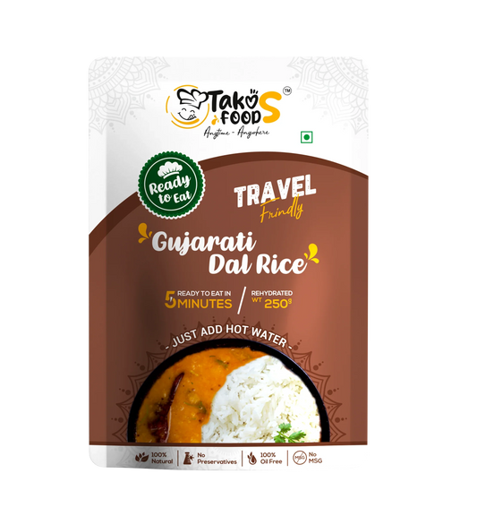 Takos Food Gujarati Dal Rice | Ready To Eat 250 gms