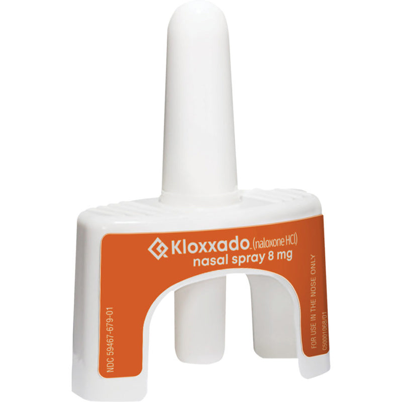 Kloxxado Naloxone Nasal Spray 8 mg x 2 Doses Per Box (Rx)