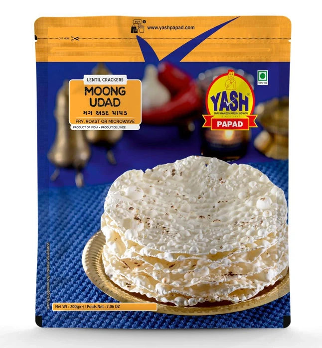 Yash Moong Udad Papad | 400 Gms
