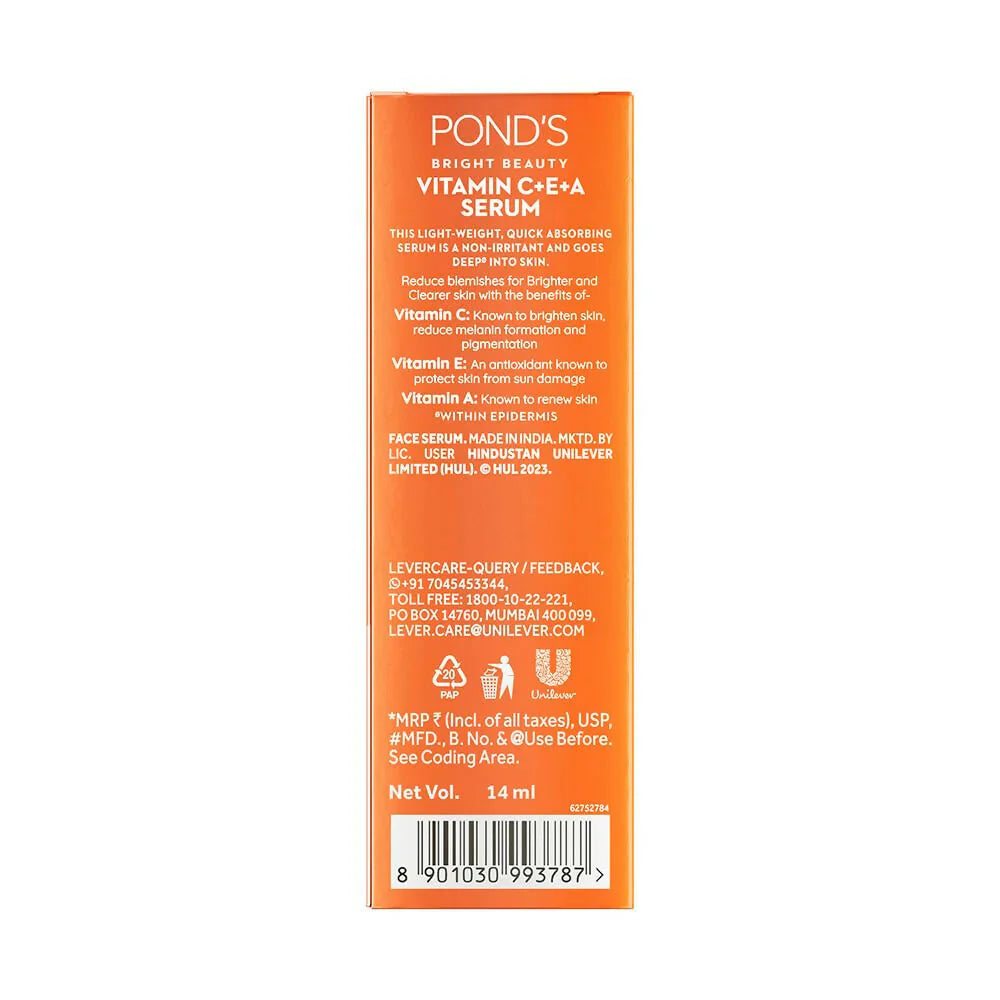 Pond's Bright Beauty 12% Vit C+E+A Serum - 14 ml