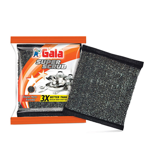 Gala Super Scrub Set (Black, 1 Piece)