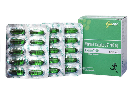 Genone E-Gen 400 Vitamin E Capsule  (30 Capsules)